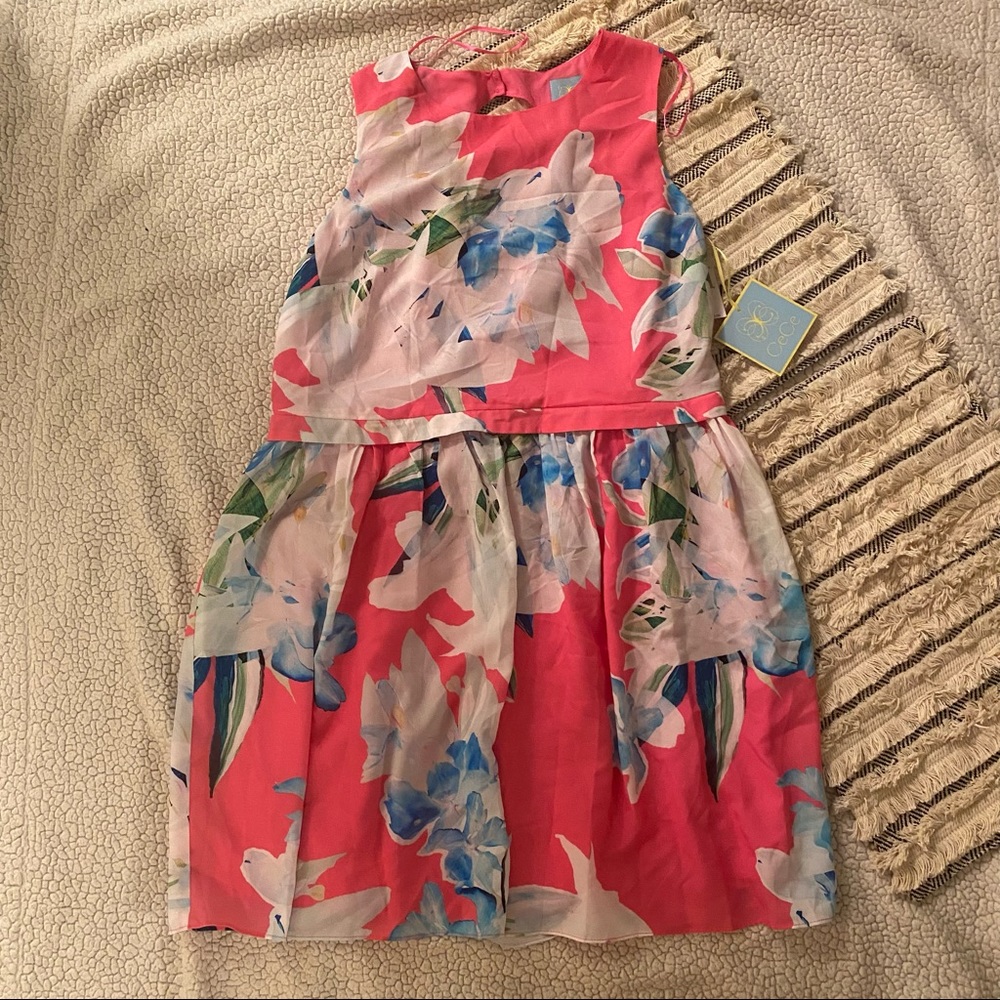 cece floral dress new with tags